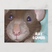 Carte postale Rat Lover (Devant)