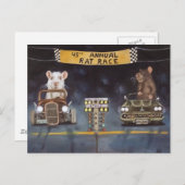 Carte Postale Rat Race (Devant / Derrière)