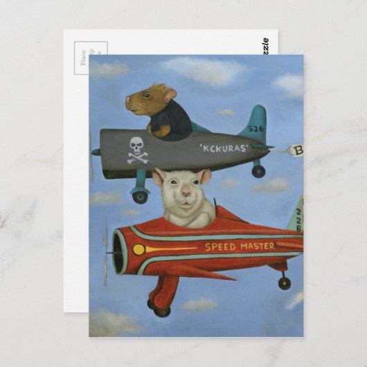 Carte Postale Rat Race 5 (Devant / Derrière)