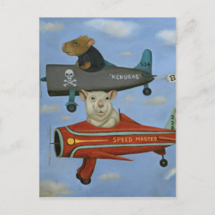 Carte Postale Rat Race 5