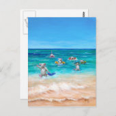 Carte postale Rat Race Beach (Devant / Derrière)