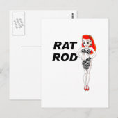 Carte Postale Rat Rod (Devant / Derrière)