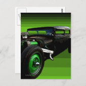 Carte Postale Rat Rod (Devant / Derrière)