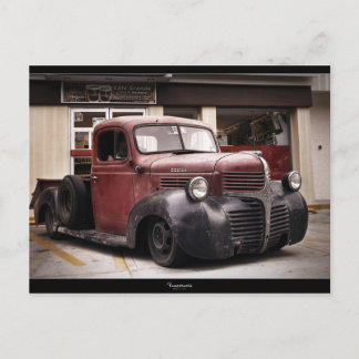 Carte postale "RAT ROD" DODGE