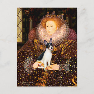 Carte Postale Rat Terrier - Reine