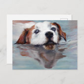 Carte postale Rataplan Jack Russel (Devant / Derrière)