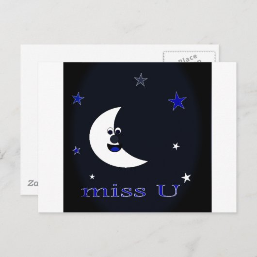 Carte Postale rater (Devant / Derrière)