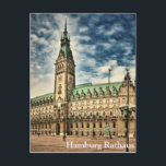 Carte Postale Rathaus de Hambourg, Allemagne<br><div class="desc">Rathaus de Hambourg,  Allemagne.</div>