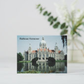 Carte Postale Rathaus Hannover (Debout devant)