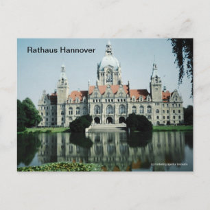 Carte Postale Rathaus Hannover