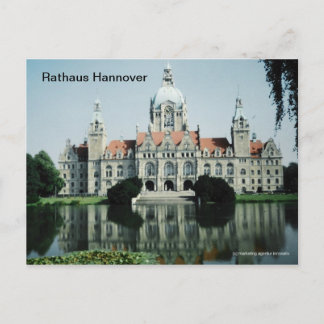 Carte Postale Rathaus Hannover