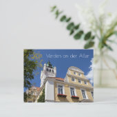 Carte Postale Rathaus, Verden an der Aller, Allemagne (Debout devant)