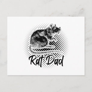 Carte Postale Rats Papa   Rodent House-rat animal de compagnie c