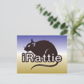 Carte Postale Rattie (Debout devant)