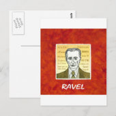 Carte Postale Ravel (Devant / Derrière)