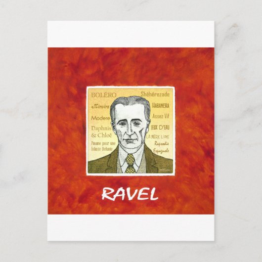 Carte Postale Ravel (Devant)