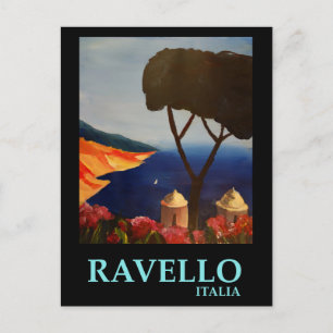 Carte Postale Ravello Salerno Italie Vue sur la côte amalfitaine