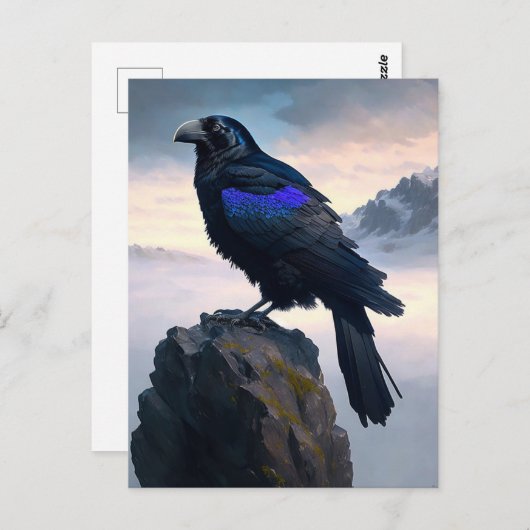 Carte Postale Raven (Devant / Derrière)