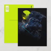 Carte Postale Raven (Devant / Derrière)