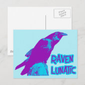 Carte Postale Raven fou (Devant / Derrière)