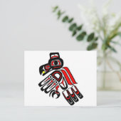 Carte Postale raven haida 2009 (Debout devant)