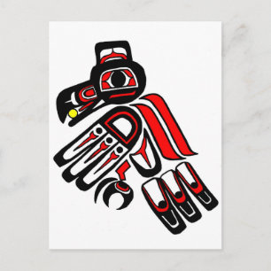 Carte Postale raven haida 2009