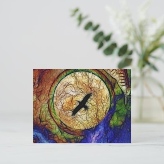 Carte Postale Raven Hawk (Debout devant)