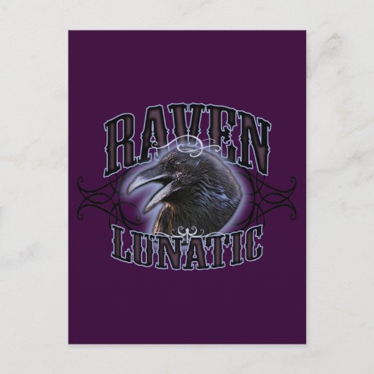 Carte Postale Raven Lunatic (Devant)