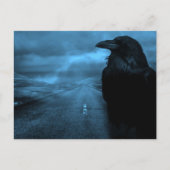 Carte Postale Raven on Road (Devant)