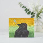 Carte Postale Raven Ponders (Debout devant)