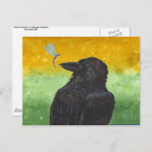 Carte Postale Raven Ponders (Devant / Derrière)