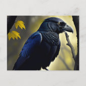 Carte Postale Raven rustique - Natures Guardian (Devant)