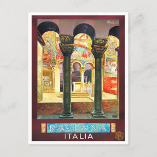 Carte Postale Ravenne Italie voyage vintage