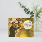 Carte Postale Ravilier - Commandant d'un sous-marin (Debout devant)