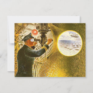 Carte Postale Ravilier - Commandant d'un sous-marin