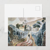 Carte Postale Ravilieux - Après-midi humide, église de Sainte-Ma (Devant / Derrière)