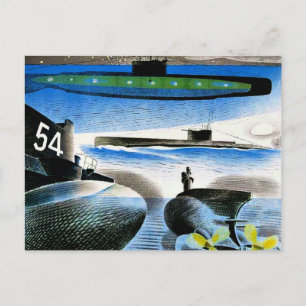 Carte Postale Ravilieux - Différents aspects des sous-marins
