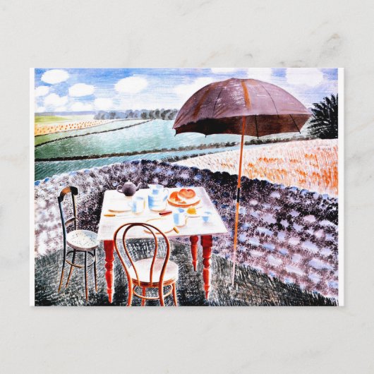 Carte Postale Ravilious - Tea at Furlong, 1939 fine art (Devant)