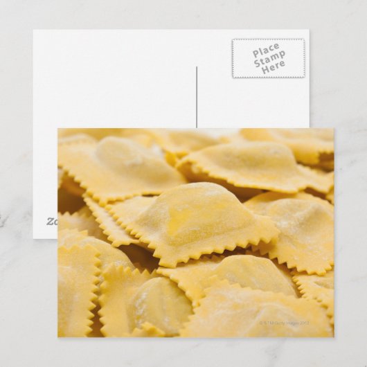 Carte Postale ravioli (Devant / Derrière)