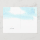 Carte postale Ray of Sunshine Baby shower Invitati (Dos)