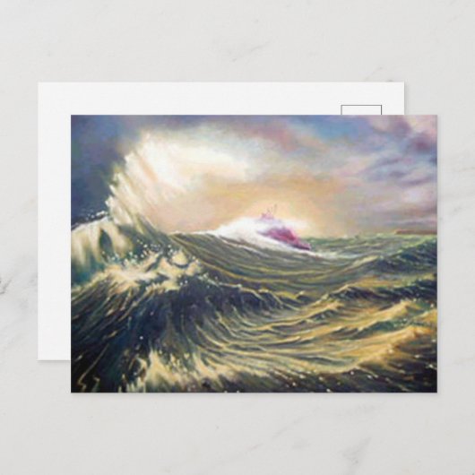 Carte Postale Rayon de Lumière (Devant / Derrière)