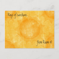 Rays of sunshine (Thank You)