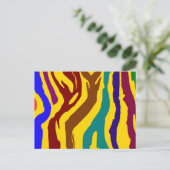 Carte Postale Rayures (Debout devant)