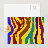 Carte Postale Rayures (Devant / Derrière)