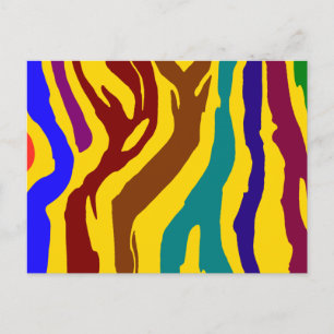 Carte Postale Rayures