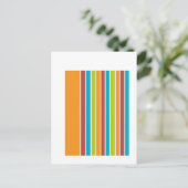 Carte Postale Rayures Abstraites (Debout devant)