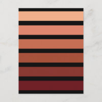 Rayures aux teintes de rouge sur fond noir