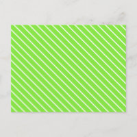Rayures diagonales - vert citron et blanc
