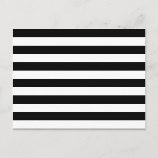 Carte Postale Rayures noires (Devant)