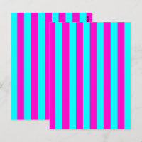 Rayures Turquoise Rose Chaud Et Bleu Cyan Vert